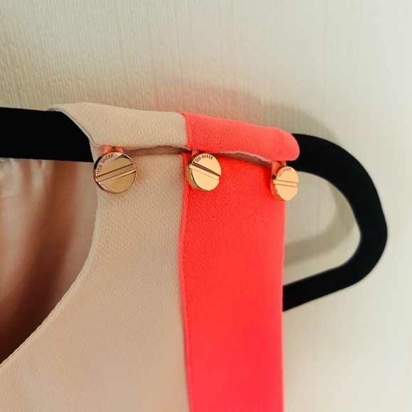 Ted Baker Pale Pink Cosette Dress SZ Small - Picture 9 of 13